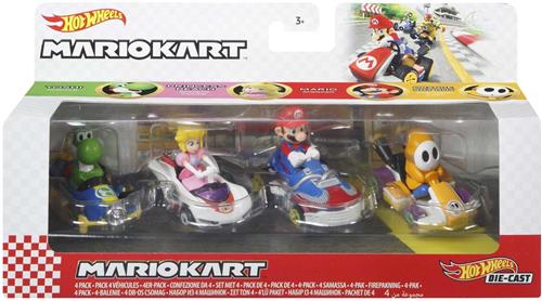 Hot Wheels Mario Kart, 4st.