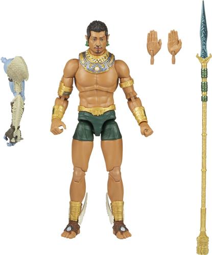 Hasbro Black Panther Actiefiguur Namor 15 cm Wakanda Forever Marvel Legends Series Attuma BAF: Multicolours