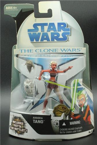 Ahsoka Tano + Rotta the Huttlet - Star Wars Clone Wars Actiefiguur - Hasbro - 2008