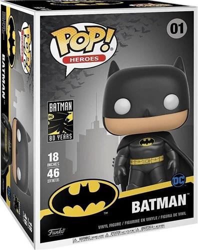 Pop Heroes: DC Jumbo Batman Funko Pop #01