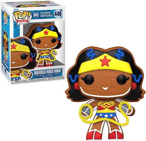 Funko Pop! DC Comics Wonder Woman #446 - Gingerbread Kerst Holliday Edition