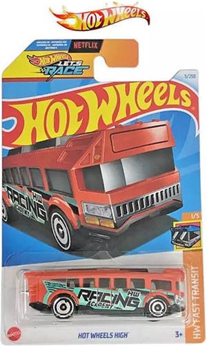 HOT WHEELS HIGH 5/250 ORANGE 1:64 HW FAST TRANSIT 1/5