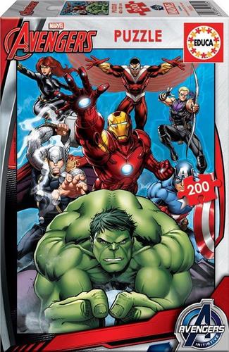 Educa - Marvel: The Avengers - Puzzel van 200 Stukjes