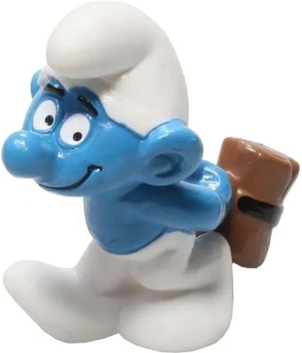 Smurf met hamer - Geintje - Schleich - 20096 - De smurfen - Schleich - 5,5cm