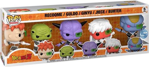 Funko Pop! Dragon Ball Z Ginyu Force 5-pack GITD Exclusive