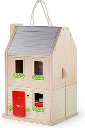 Bigjigs Mijn eerste poppenhuis