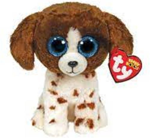 Ty - Knuffel - Beanie Boos - Muddles Dog - 15cm