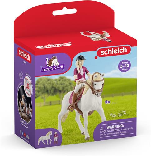 schleich HORSE CLUB Speelfigurenset - Sofia & Blossom - Kinderspeelgoed voor Jongens en Meisjes - vanaf 5 jaar - 42540