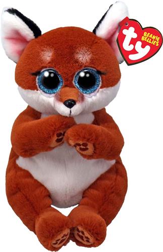 Ty Beanie Babies Bellies Knuffel Vos Witt 15 Cm