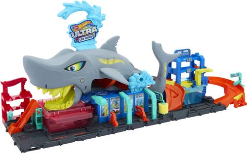 Hot Wheels Ultra Shark Car Wash - Racebaan