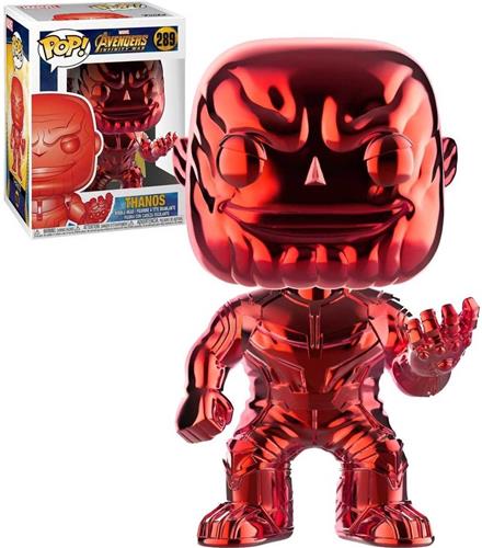 Funko! POP - Chrome Exclusive -Avengers Infinity War - Thanos (Red Chrome) (36220)