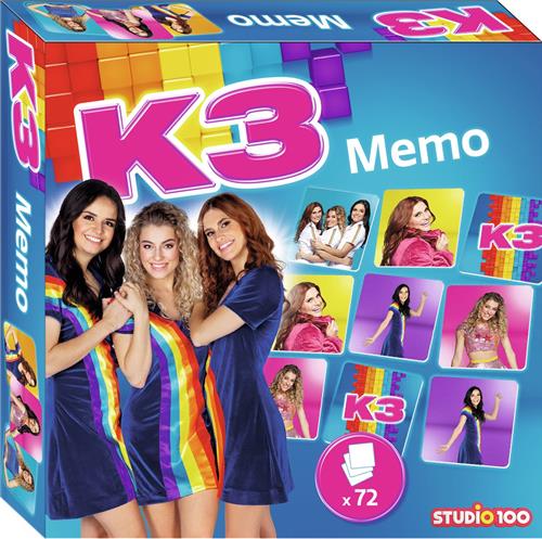 K3 memo - met 72 memokaarten