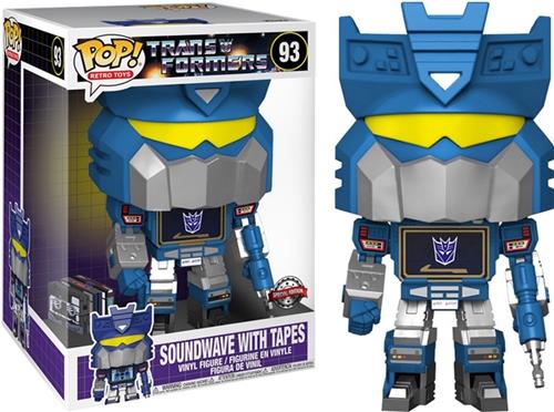 Funko POP! - Retro Toys Transformers Soundwave with tapes (jumbo) - nr. 93