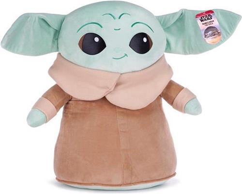 Star Wars The Mandalorian Pluche Knuffel Baby Yoda XXL 53 cm