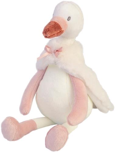 Happy Horse Zwaan Swizzle Knuffel 31cm - Wit - Baby knuffel