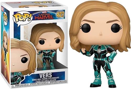 Pop Captain Marvel Vers Vinyl Figure