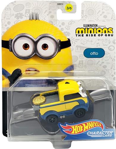 Hot Wheels Minions Otto - Die Cast - Voertuig - 7 cm