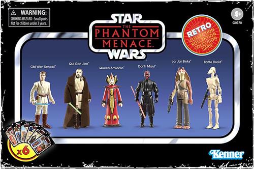 STAR WARS THE RETRO COLLECTION STAR WARS: THE PHANTOM MENACE MULTIPACK