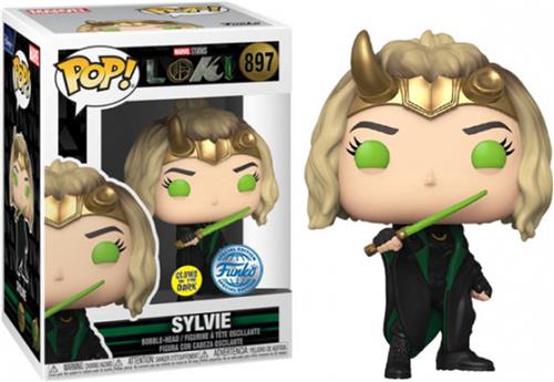 Funko Pop! Marvel Loki - Sylvie #897 Exclusive Glow in the Dark