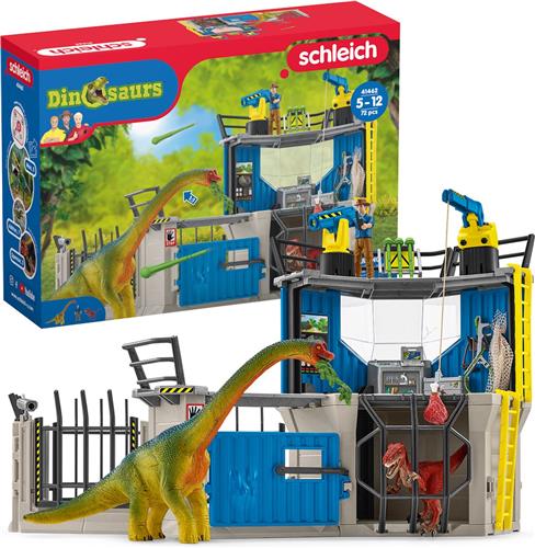 Schleich Dinosaurus Groot Dino-onderzoekstation - Speelfigurenset - 41462