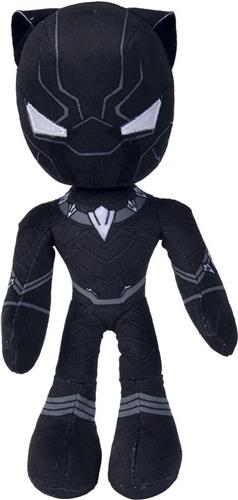 Black Panther Marvel Avengers Pluche Knuffel 27 cm (Spidey and his amazing friends) {Superheld Avengers Endgame Plush Toy | Speelgoed knuffelpop voor kinderen jongens meisjes | Spider man, Hulk, Captain America, Iron Man, Thor}