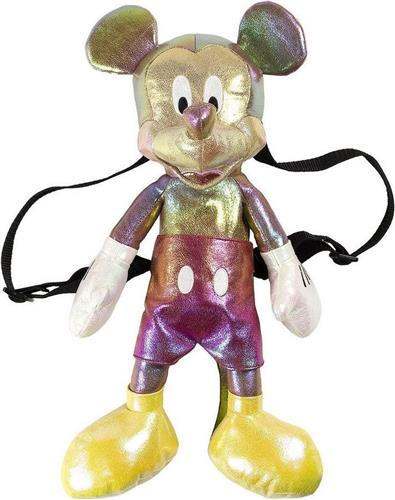 Mickey Mouse - Rugtas - Rugzak - Disney Knuffel - Casual - Glitter (18 x 16 x 40 cm)