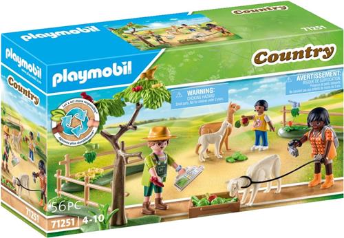 PLAYMOBIL Country Alpaca wandeling - 71251