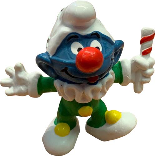 Clown Smurf - De Smurfen - Groen tenue - Schleich - 5,5 cm