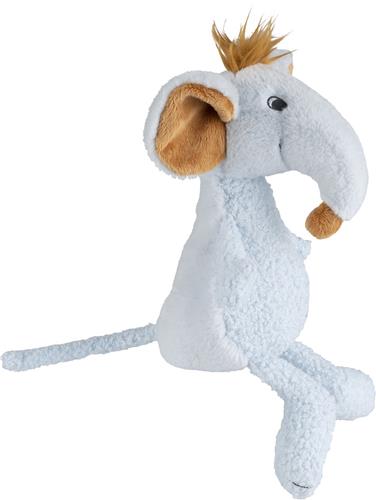 Happy Horse Muis Marlin Knuffel 26cm - Blauw - Baby knuffel