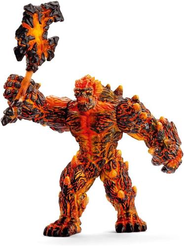 Schleich - Lave Golem met wapen - 42447 - Eldrarador Range