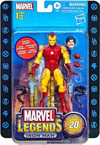 Marvel Legends: Iron Man - 20th Anniversary - Speelfiguur