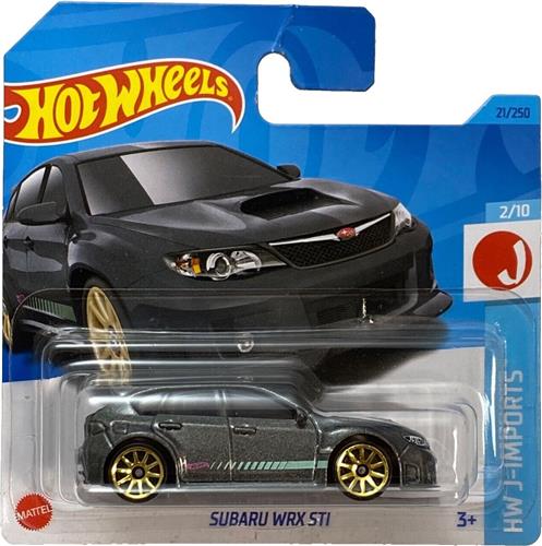 Hot Wheels Auto Subaru WRX STI - 7 cm - Die Cast