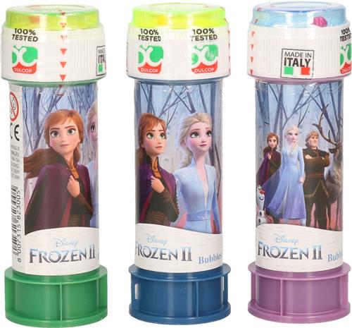 3x Disney Frozen 2 bellenblaas flesjes met spelletje 60 ml voor kinderen - Uitdeelspeelgoed - Grabbelton speelgoed