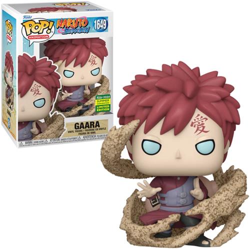 Funko POP! GAARA 1649 NARUTO SHIPPUDEN SDCC 2024 Exclusive