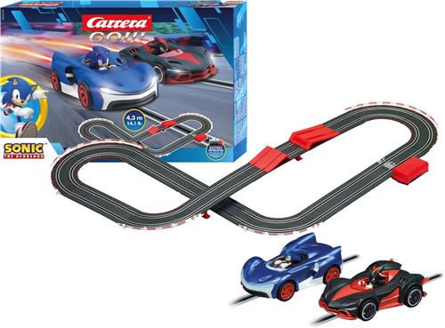 Carrera GO!!! Sonic - Sonic vs. Shadow - Racebaan 4,3m Racebaan