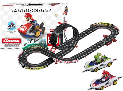 Carrera GO!!! Mario Kart - P-Wing - Mario vs. Yoshi - Racebaan 4,9m Racebaan