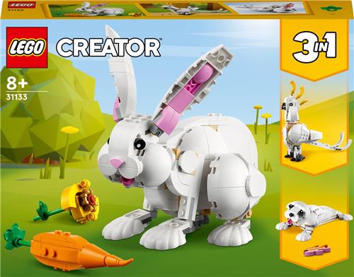 LEGO Creator 3-in-1 Wit Konijn - 31133