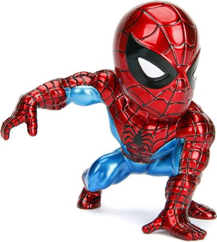 Jada Speelfiguur Marvel Classic Spider-man 10 Cm Die-cast Rood