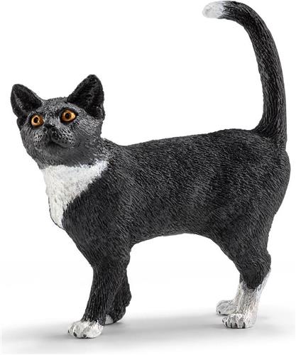 Schleich Kat staand 13770 - Poes Speelfiguur - Farm World - 5,5 x 2 x 6 cm