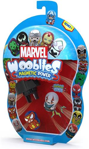 Marvel - Magnetische Macht - mix van 2 Magnetische Figuren met Launcher Wiggle Toys Wiggle