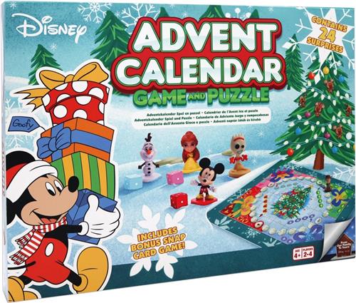 Disney Adventskalender - Spel & Puzzel - Bevat 24 verrassingen - Aftelkalender - Kerst