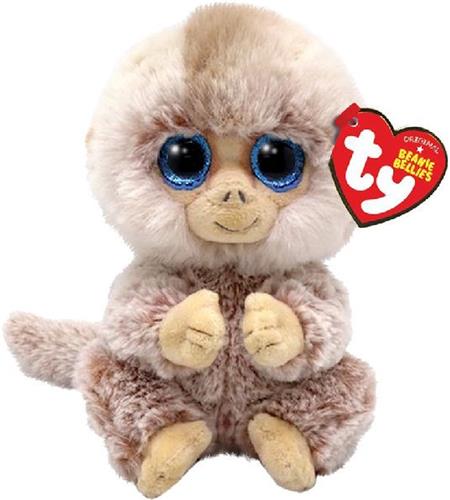 Ty Beanie Babies Bellies Stubby Monkey - Knuffel - 15 cm