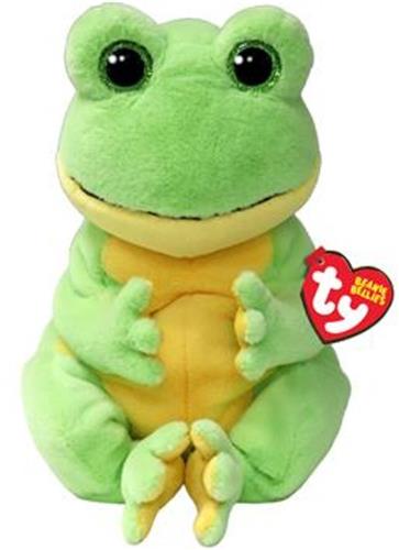 TY Beanie Babies Bellies Snapper Frog Medium