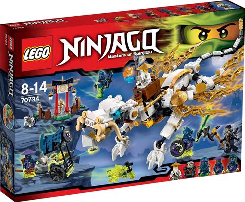 LEGO NINJAGO De Draak van Meester Wu - 70734