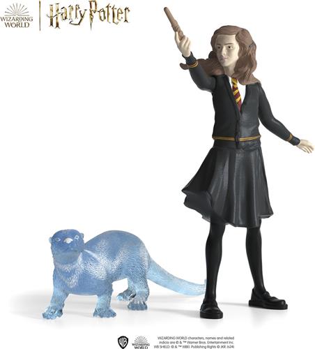 schleich WIZARDING WORLD Hermelien Griffel & Patronus - Hermine & Patronus - Harry Potter  Wizarding World - 42681