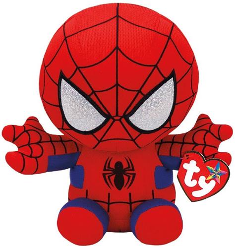 Ty Beanie Buddy Marvel Spiderman Knuffel 24 Cm