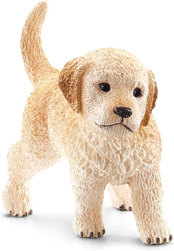 Schleich Golden Retriever welp 16396 - Hond Speelfiguur - Farm World - 4,6 x 2,1 x 3,4 cm