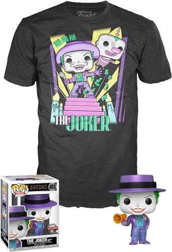 Funko Pop! & Tee Box: Batman - The Joker #403 Exclusive (S)