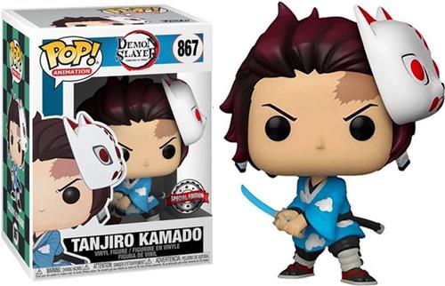 Funko Pop! Animation: Demon Slayer - Tanjiro Kamado (with Mask) #867 Exclusive