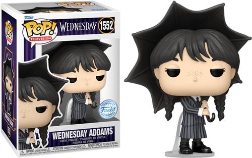 Funko Pop! Movies: Wednesday (2022) - Wednesday with Umbrella #1552 Special Edition Exclusive